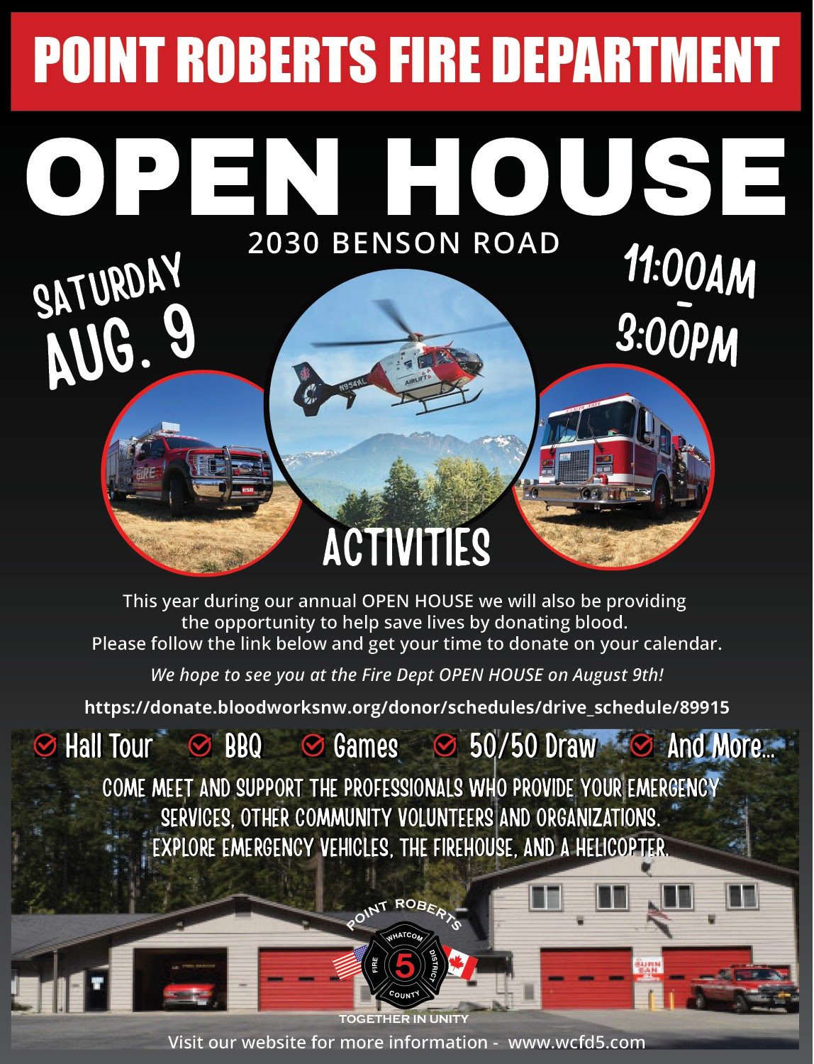 fire dept open house