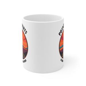 Point Roberts Sunset Mug — "Sea-Secret Hideaway" Coffee Cup (11 oz)